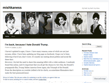 Tablet Screenshot of mishkaness.wordpress.com