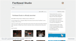 Desktop Screenshot of fiernawalstudio.wordpress.com