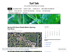 Tablet Screenshot of lakewoodccturf.wordpress.com