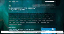 Desktop Screenshot of librarysnowdrop.wordpress.com