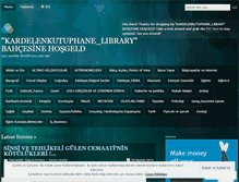 Tablet Screenshot of librarysnowdrop.wordpress.com