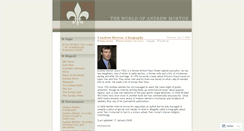 Desktop Screenshot of andrewmorton.wordpress.com