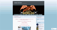 Desktop Screenshot of alphaworlds.wordpress.com