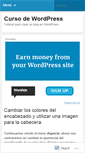 Mobile Screenshot of cursocreacionblogs.wordpress.com