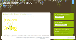 Desktop Screenshot of jackiepilossoph.wordpress.com