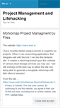 Mobile Screenshot of pmlifehackblog.wordpress.com