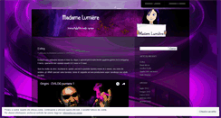 Desktop Screenshot of madamelumiere.wordpress.com