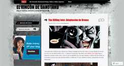 Desktop Screenshot of danotaku.wordpress.com