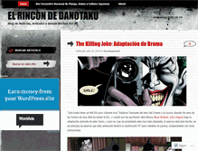 Tablet Screenshot of danotaku.wordpress.com