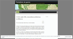 Desktop Screenshot of periodismodeguerra.wordpress.com
