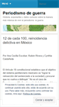 Mobile Screenshot of periodismodeguerra.wordpress.com