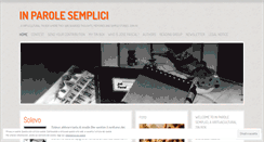 Desktop Screenshot of parolesemplici.wordpress.com