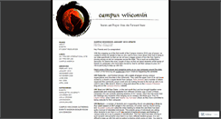 Desktop Screenshot of campuswisconsin.wordpress.com