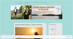 Desktop Screenshot of livingwithcrohnsandcolitisbook.wordpress.com