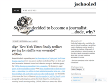 Tablet Screenshot of jschooled.wordpress.com