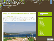 Tablet Screenshot of jaimejevents.wordpress.com