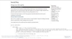 Desktop Screenshot of hasenj.wordpress.com