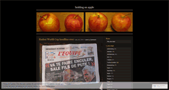 Desktop Screenshot of holdinganapple.wordpress.com