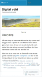 Mobile Screenshot of digitalvoid.wordpress.com