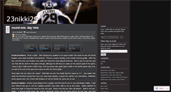 Desktop Screenshot of 23nikki29.wordpress.com
