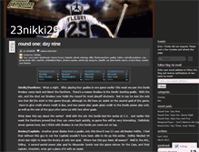 Tablet Screenshot of 23nikki29.wordpress.com