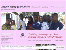 Tablet Screenshot of kwaleyoungjournalists.wordpress.com