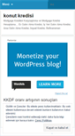 Mobile Screenshot of konutkredi.wordpress.com