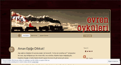 Desktop Screenshot of evrenoykuleri.wordpress.com