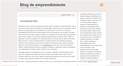 Desktop Screenshot of blogsdeemprendimiento.wordpress.com