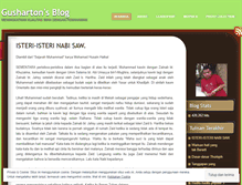 Tablet Screenshot of gusharton.wordpress.com