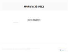 Tablet Screenshot of mainstacksdance.wordpress.com