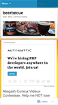 Mobile Screenshot of beerbecue.wordpress.com