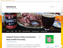 Tablet Screenshot of beerbecue.wordpress.com
