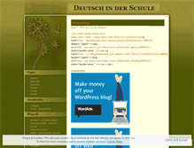 Tablet Screenshot of meinedeutschstunde.wordpress.com