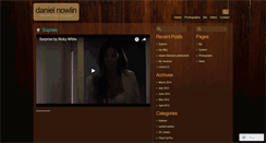 Desktop Screenshot of danielnowlin.wordpress.com