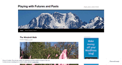Desktop Screenshot of playingfutures.wordpress.com