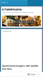 Mobile Screenshot of alamericaine.wordpress.com