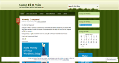 Desktop Screenshot of campelowinblog.wordpress.com
