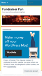 Mobile Screenshot of fundraiserfun.wordpress.com