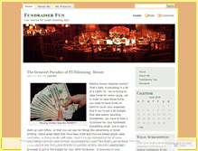 Tablet Screenshot of fundraiserfun.wordpress.com