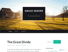 Tablet Screenshot of graceseeker.wordpress.com
