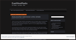 Desktop Screenshot of eastwestradio.wordpress.com