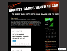 Tablet Screenshot of bbnh666.wordpress.com