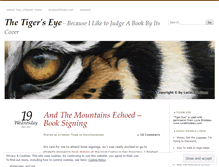 Tablet Screenshot of literarytiger.wordpress.com