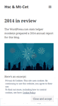 Mobile Screenshot of hscmhtcet.wordpress.com