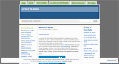 Desktop Screenshot of hypertrader.wordpress.com
