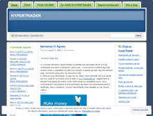 Tablet Screenshot of hypertrader.wordpress.com
