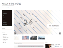Tablet Screenshot of ameliajbyrnes.wordpress.com