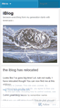 Mobile Screenshot of iblogmobile.wordpress.com