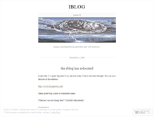 Tablet Screenshot of iblogmobile.wordpress.com